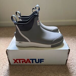 XtraTuf Men's 6” Ankle Deck Boot Sport Fishing Boots